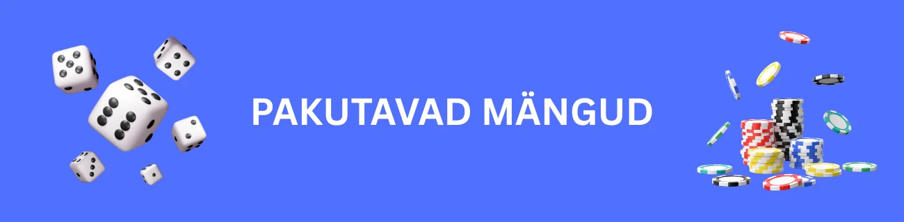 Milliseid mänge kiirkasiinodes pakutakse